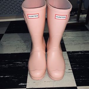 Pink Hunter Boots